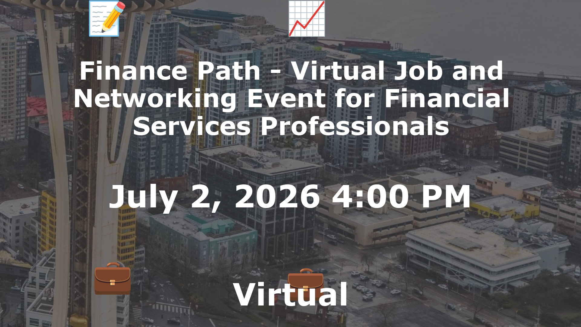 Finance Path - Virtual Job and Networking Event for Financial Services Professionals event image